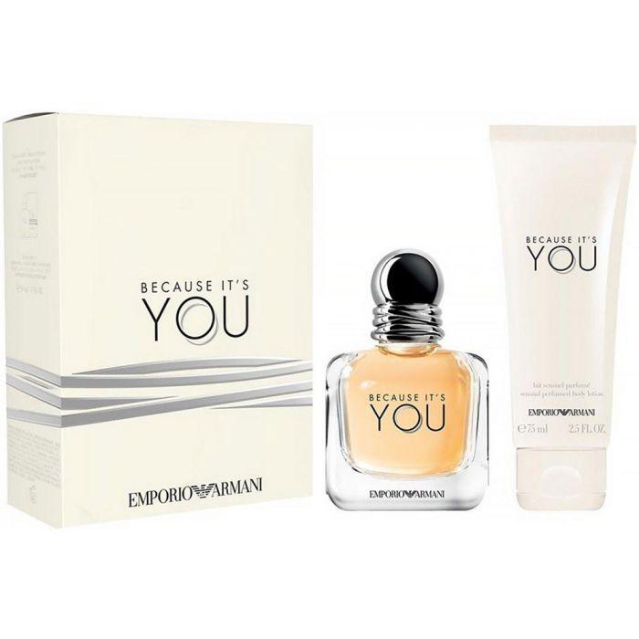 Giorgio Armani Because It’s You Подаръчен комплект за жени Giorgio Armani Because It’s You Подаръчен комплект за жени