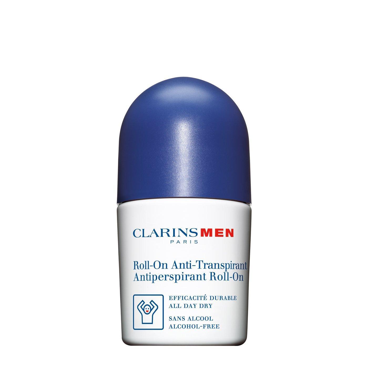 Clarins Men Roll-On Anti-Transpirant Дезодорант рол-он без опаковка Clarins Men Roll-On Anti-Transpirant Дезодорант рол-он без опаковка