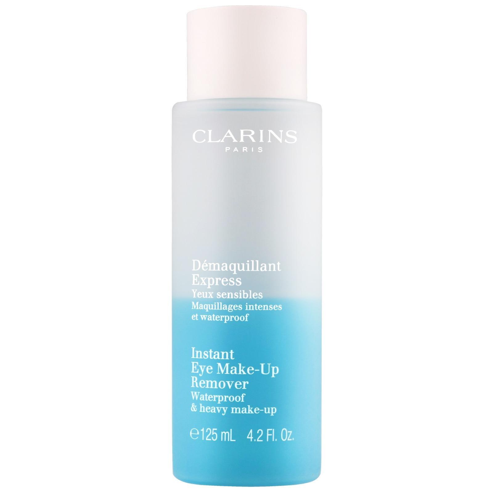 Clarins Instant Eye Make-Up Remover Демакиант за тежък или водоустойчив грим без опаковка Clarins Instant Eye Make-Up Remover Демакиант за тежък или водоустойчив грим без опаковка