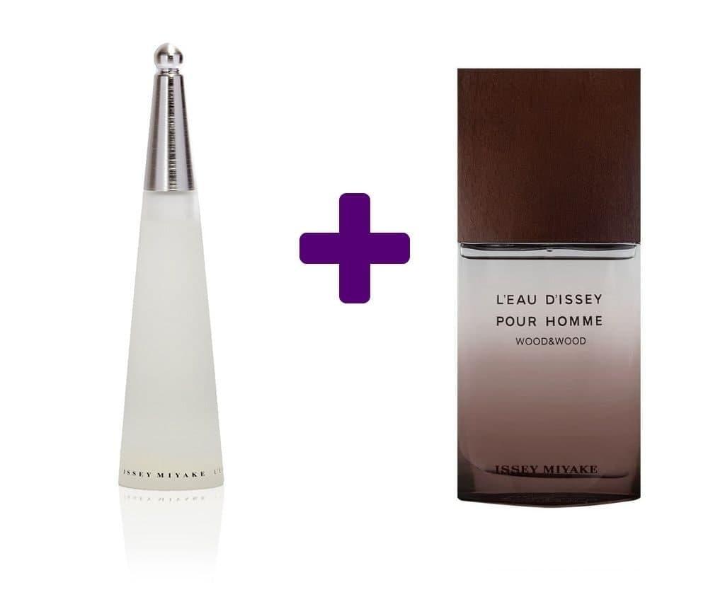Issey Miyake L`Eau d`Issey Ароматна двойка за него и нея без опаковка Issey Miyake L`Eau d`Issey Ароматна двойка за него и нея без опаковка