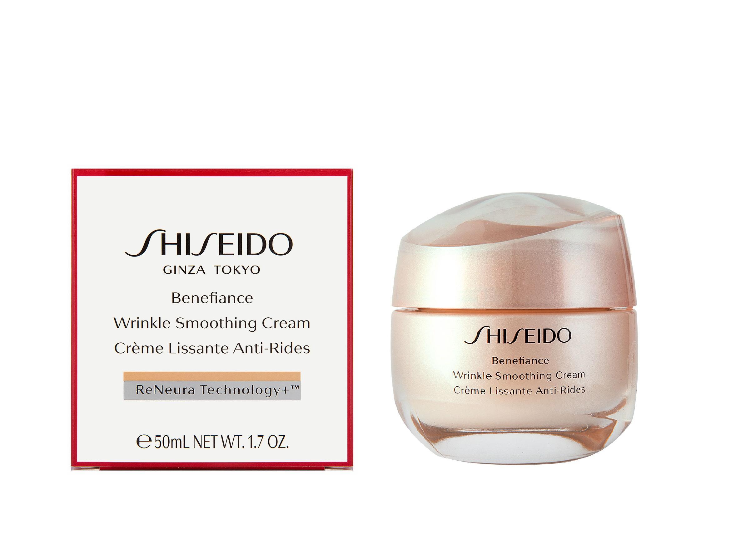 Shiseido Benefiance Wrinkle Smoothing Cream Възстановяващ крем против бръчки