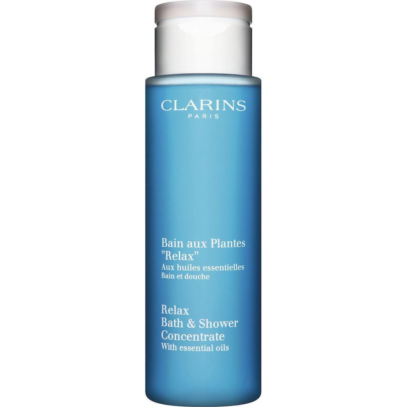 Clarins Relax Bath & Shower Concentrate релаксиращ гел за душ и вана с етерични масла без опаковка Clarins Relax Bath & Shower Concentrate релаксиращ гел за душ и вана с етерични масла без опаковка