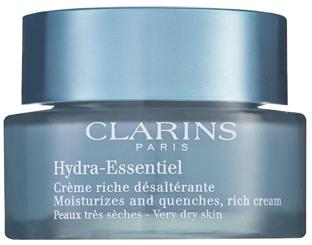 Clarins Hydra-Essentiel Moisturizes and Quenches Rich Cream Хидратиращ крем за много суха кожа без опаковка