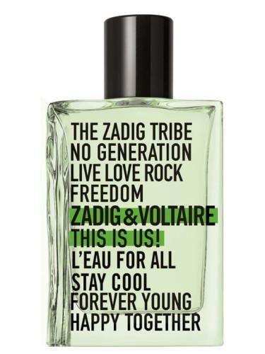Zadig & Voltaire This is Us L`Eau Унисекс тоалетна вода без опаковка EDT Zadig & Voltaire This is Us L`Eau Унисекс тоалетна вода без опаковка EDT