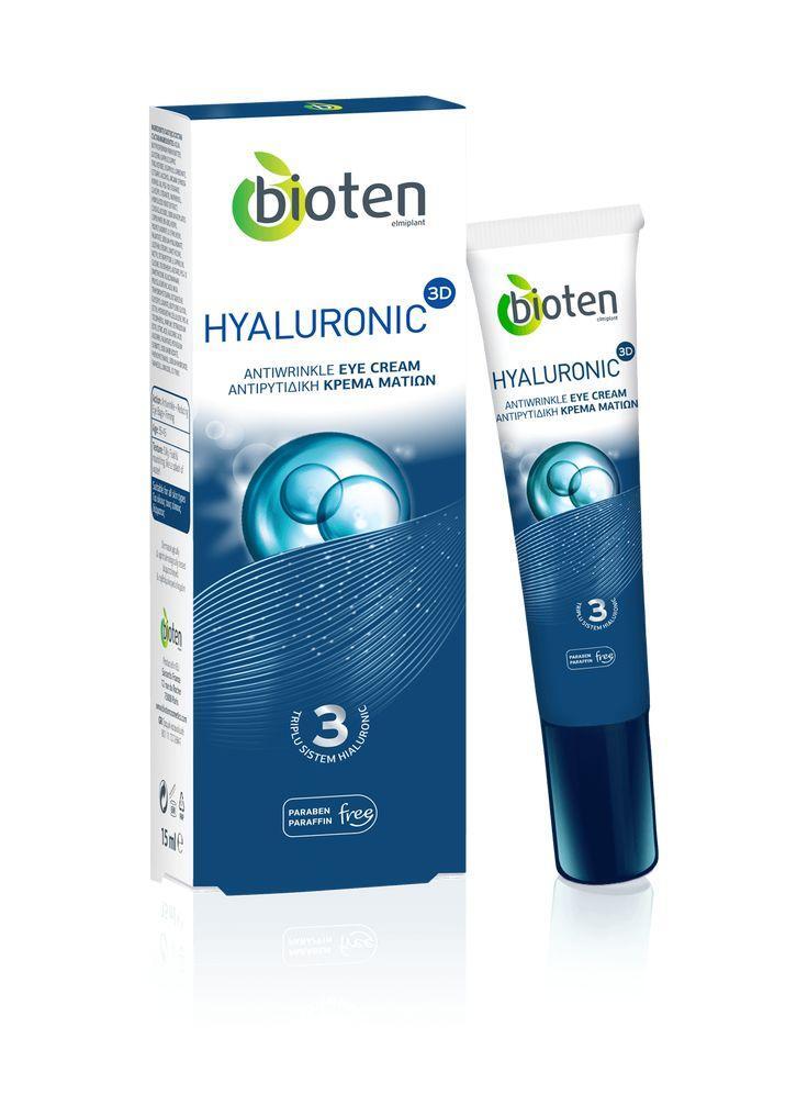 Bioten Hyaluronic 3D Antiwrinkle Околоочен крем против бръчки