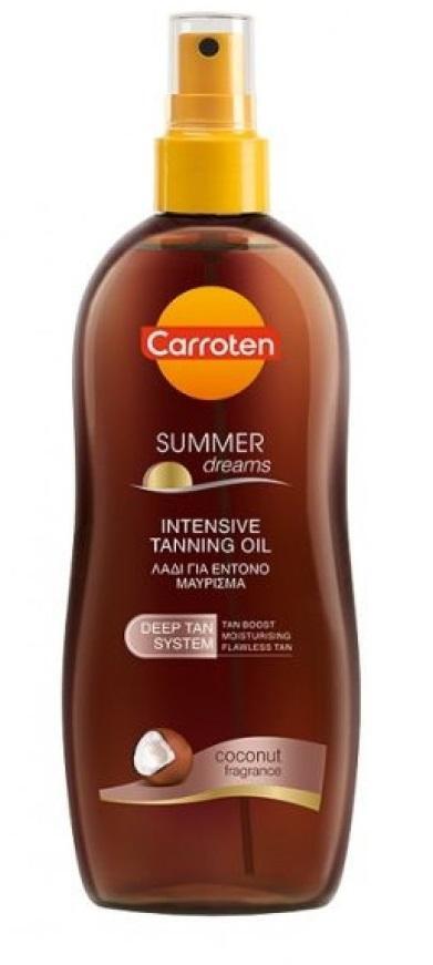 Carroten Summer Dreams Tanning Oлио за бързо придобиване на тен SPF0