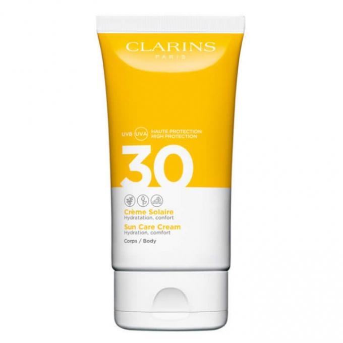 Clarins Sun Care Cream SPF 30 Слънцезащитен крем за тяло без опаковка Clarins Sun Care Cream SPF 30 Слънцезащитен крем за тяло без опаковка