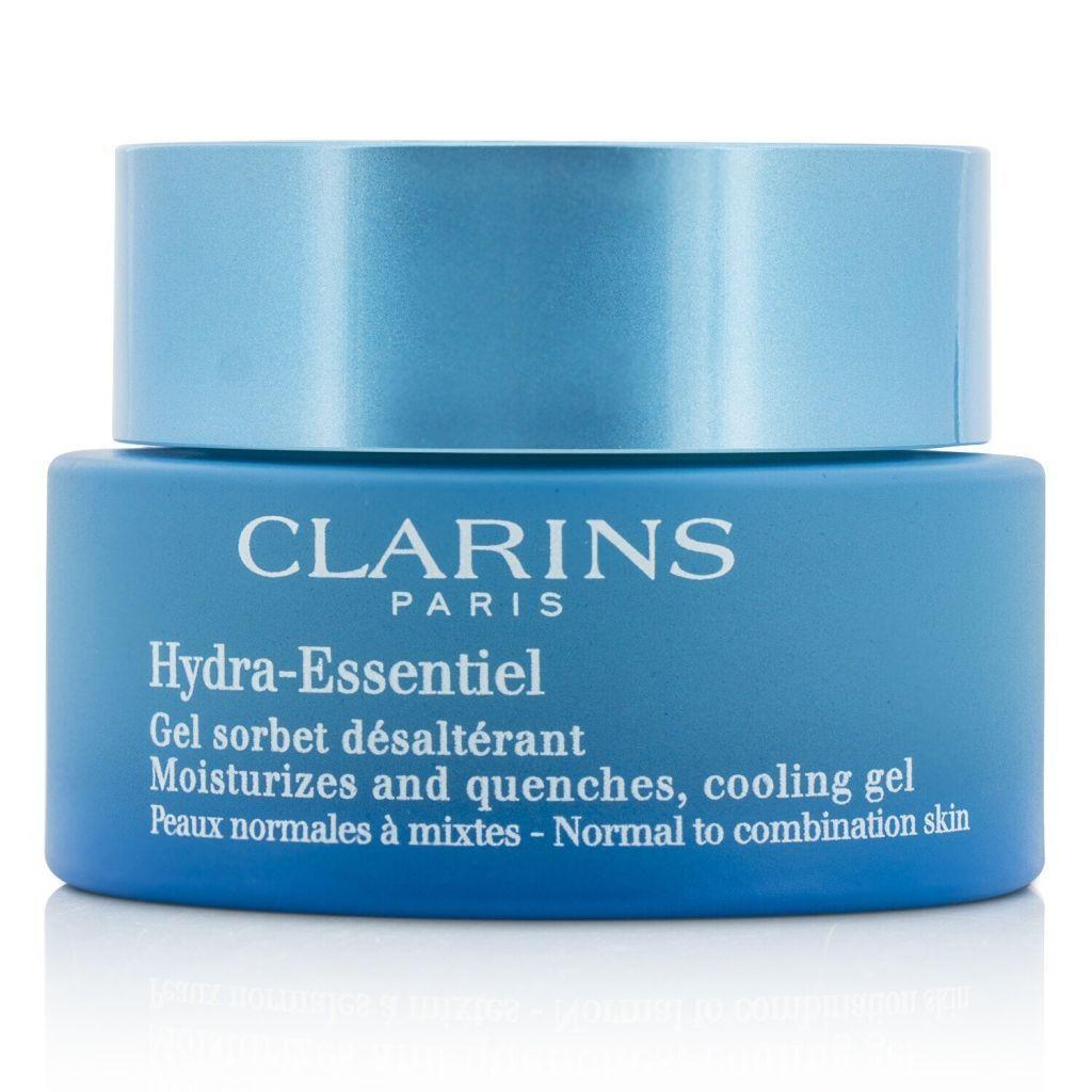 Clarins Hydra-Essentiel Moisturizes and Quenches Cooling Gel Хидратиращ и  охлаждащ гел за нормална към комбинирана кожа без опа