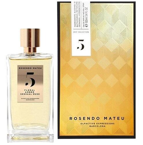 Rosendo Mateu Olfactive Expressions Rosendo Mateu 5 Floral, Amber, Sensual Musk Унисекс парфюмна вода EDP