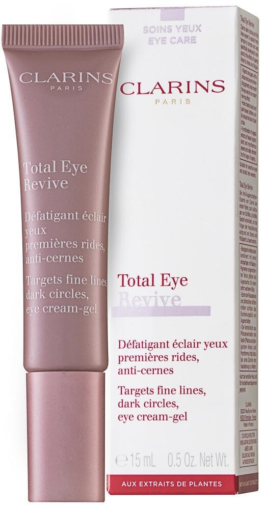 Clarins Total Eye Revive Околоочен гел-крем против фини линии и признаци на умора