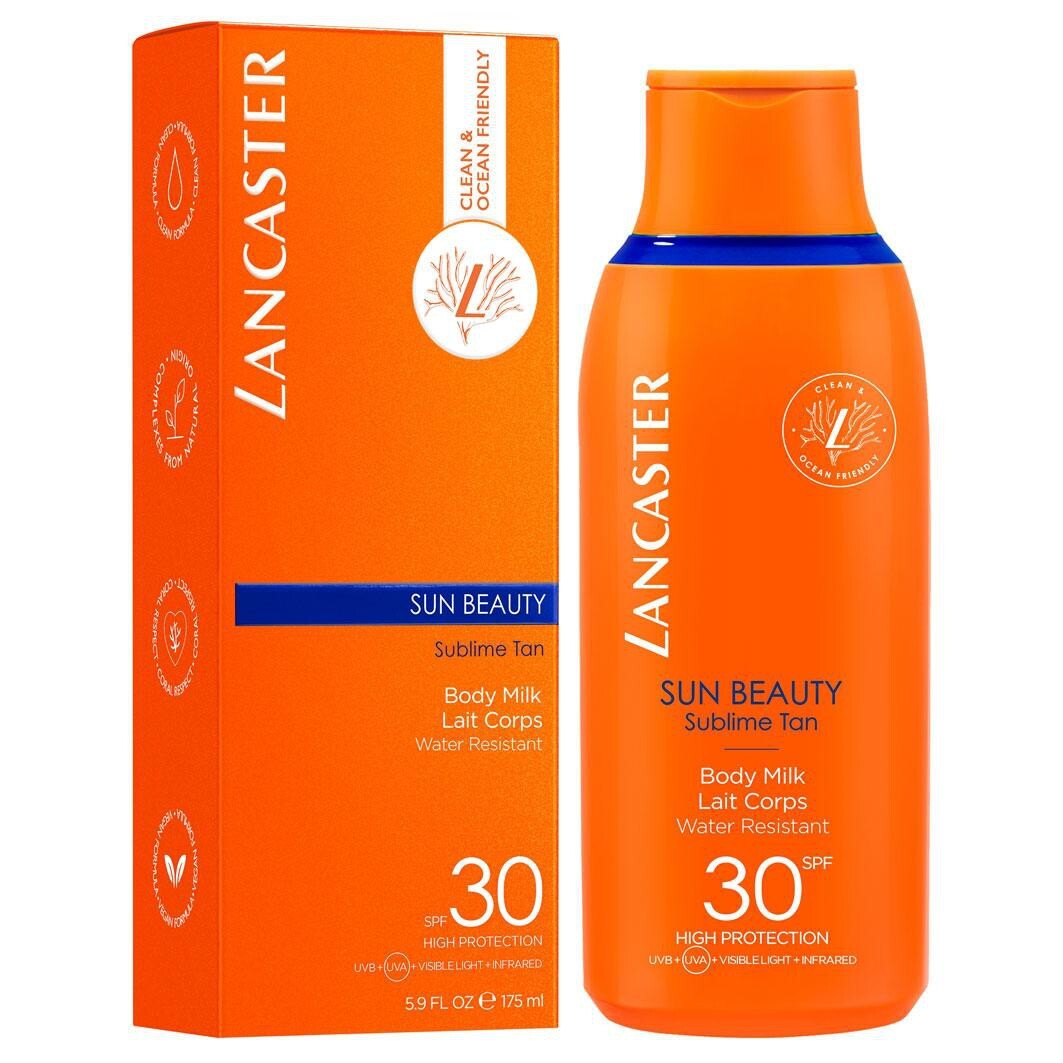 Lancaster Sun Beauty Sublime Tan Body Milk SPF30 Слънцезащитно мляко без опаковка Lancaster Sun Beauty Sublime Tan Body Milk SPF30 Слънцезащитно мляко без опаковка