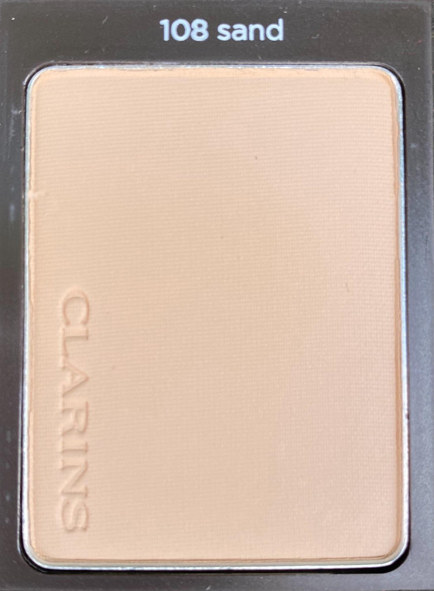 Clarins Everlasting Compact Long-Wearing & Comfort Foundation 108 Sand Компактен фон дьо тен без опаковка Clarins Everlasting Compact Long-Wearing & Comfort Foundation 108 Sand Компактен фон дьо тен без опаковка