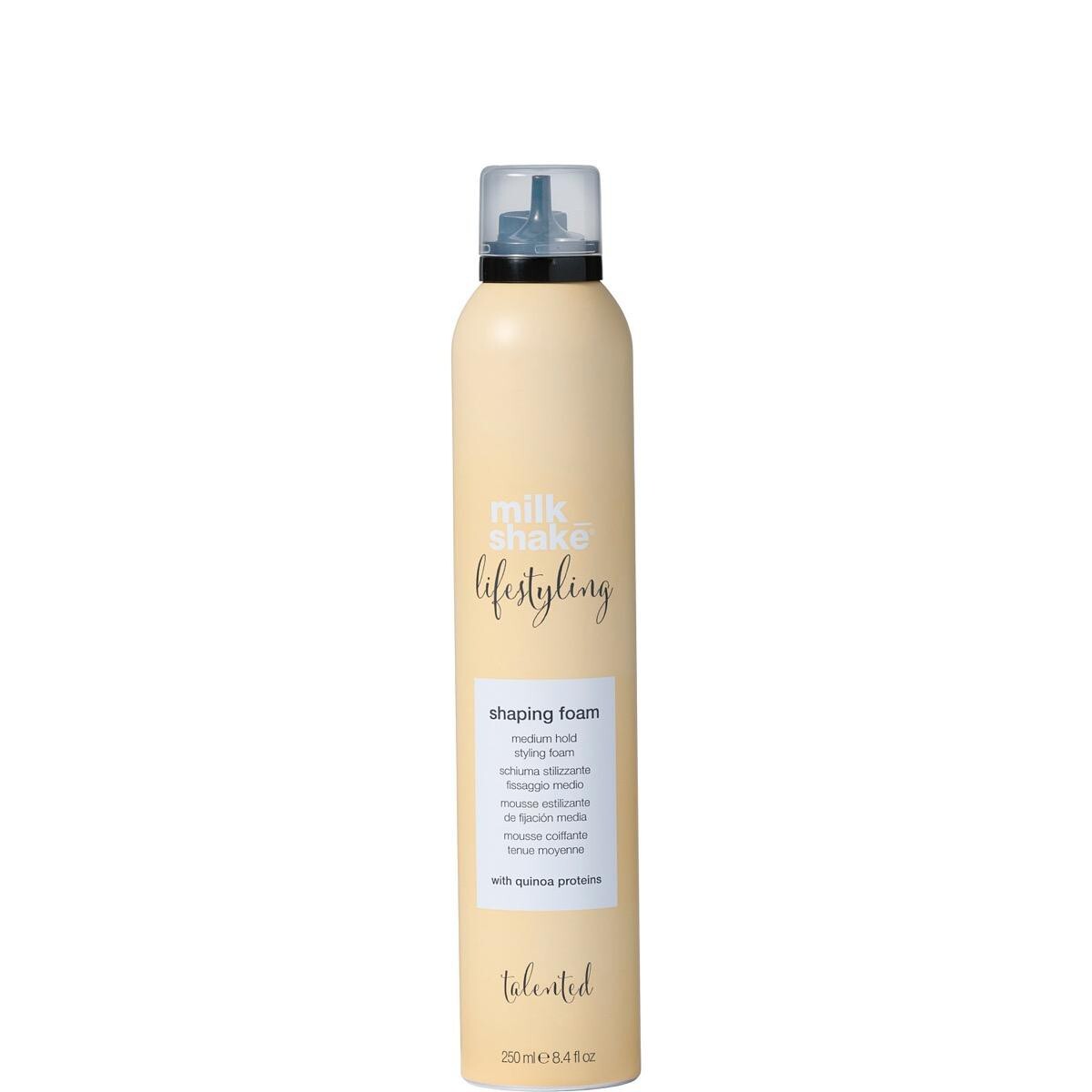 Milk shake Lifestyling Shaping Foam Оформяща пяна за коса със средна фиксация за обем и блясък Milk shake Lifestyling Shaping Foam Оформяща пяна за коса със средна фиксация за обем и блясък