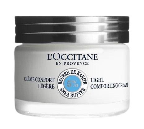 L`Occitane Light Comforting Cream Лек крем за лице с масло от ший без опаковка