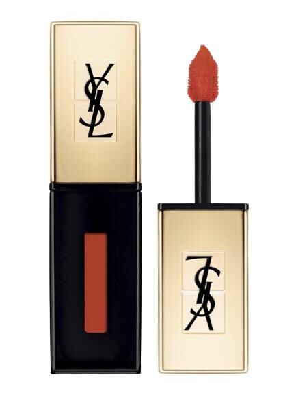 Yves Saint Laurent Rouge Pur Couture Vernis a Levres Orange de Chine 8 Течно червило без опаковка Yves Saint Laurent Rouge Pur Couture Vernis a Levres Orange de Chine 8 Течно червило без опаковка