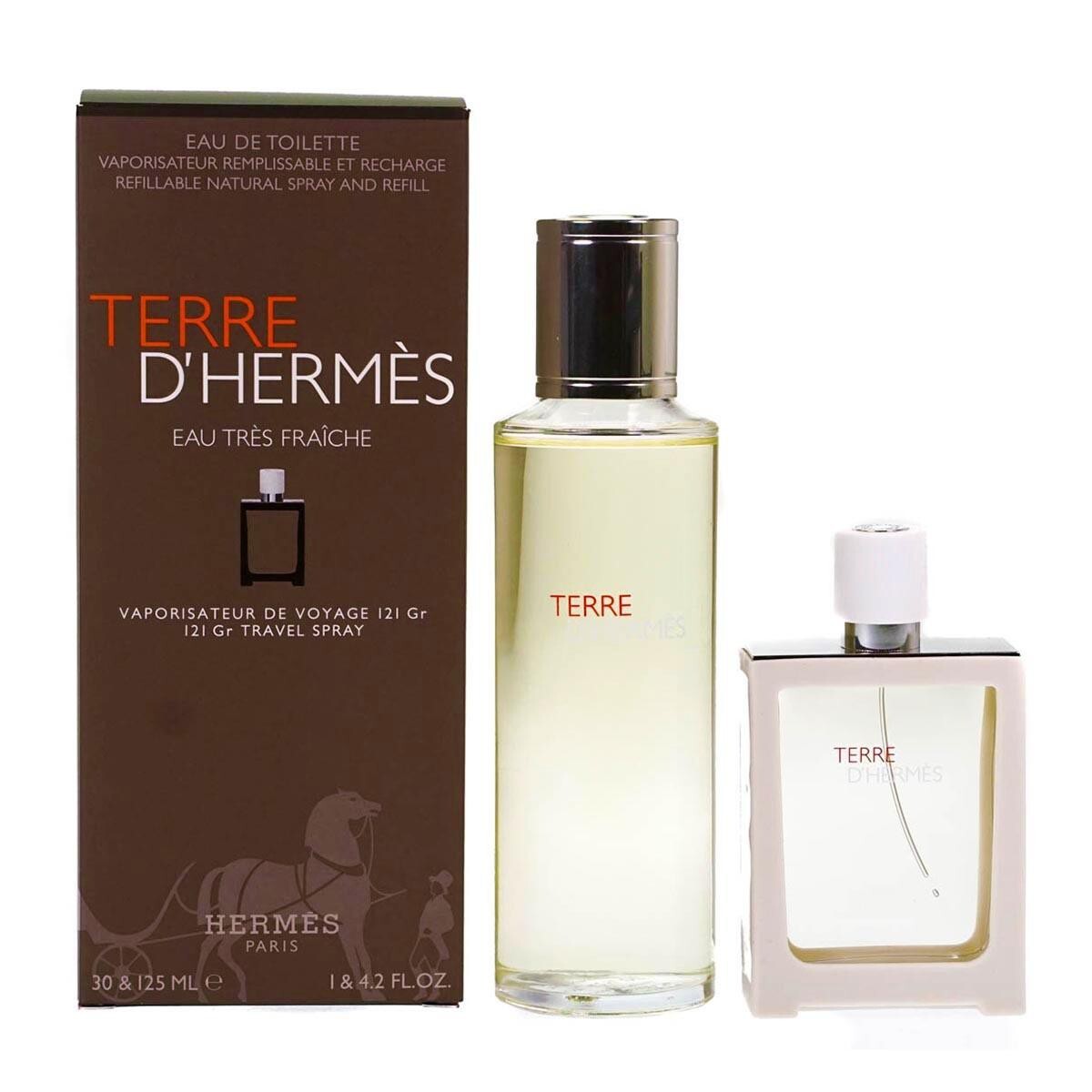 Hermes Terre d`Hermes Eau Tres Fraiche Подаръчен комплект за мъже Hermes Terre d`Hermes Eau Tres Fraiche Подаръчен комплект за мъже