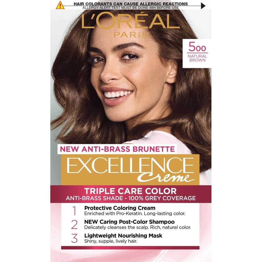 L\'Oréal  EXCELLENCE 500 True Light Brown