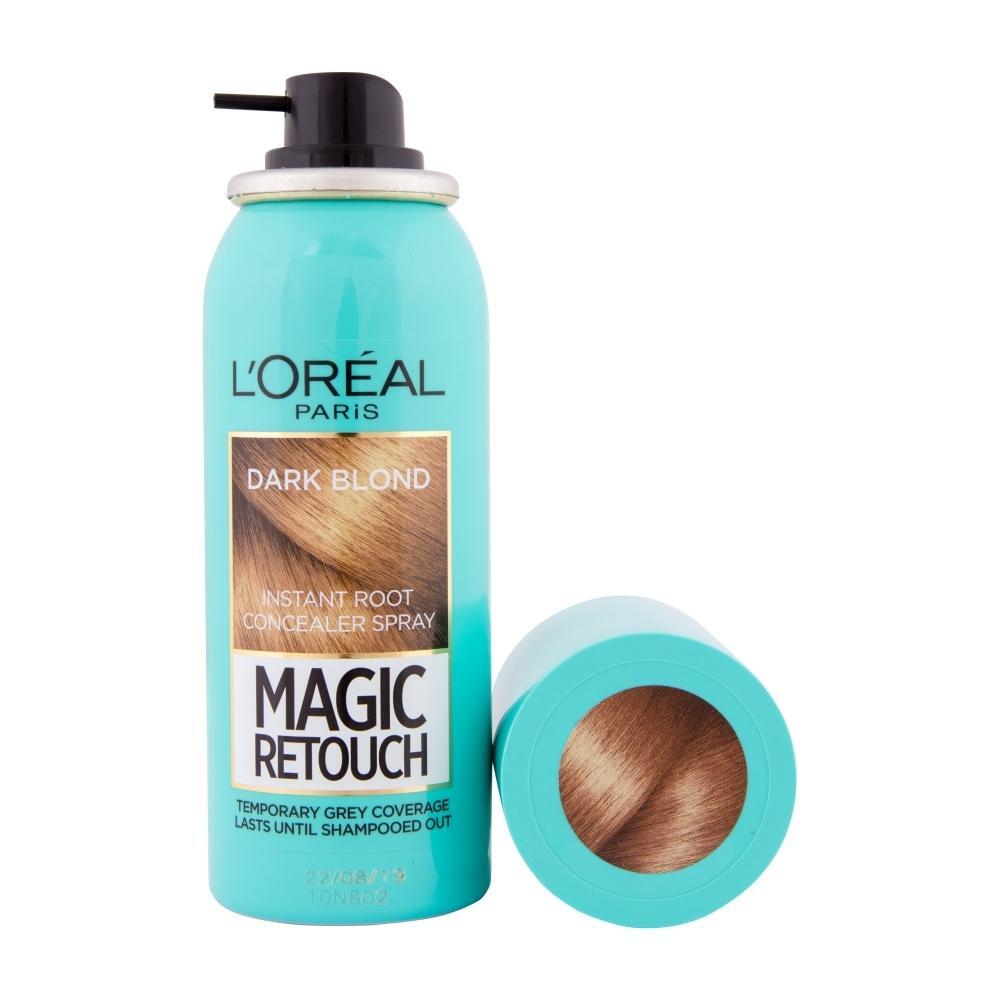 L\'Oréal  MAGIC RETOUCH Спрей за прикриване на бели корени 4 DARK BLOND