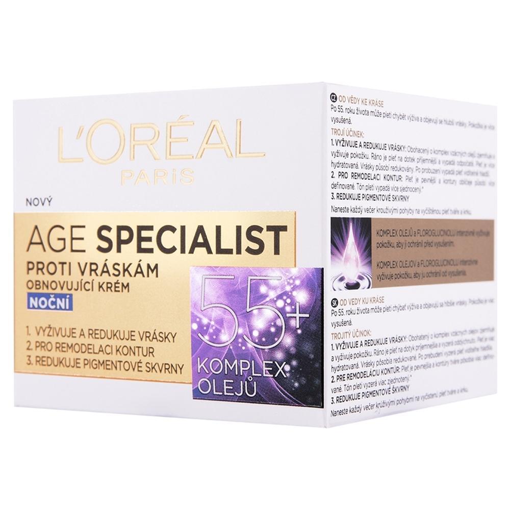 L\'Oréal  DERMO AGE EXPERT 55+ Нощен крем 50мл