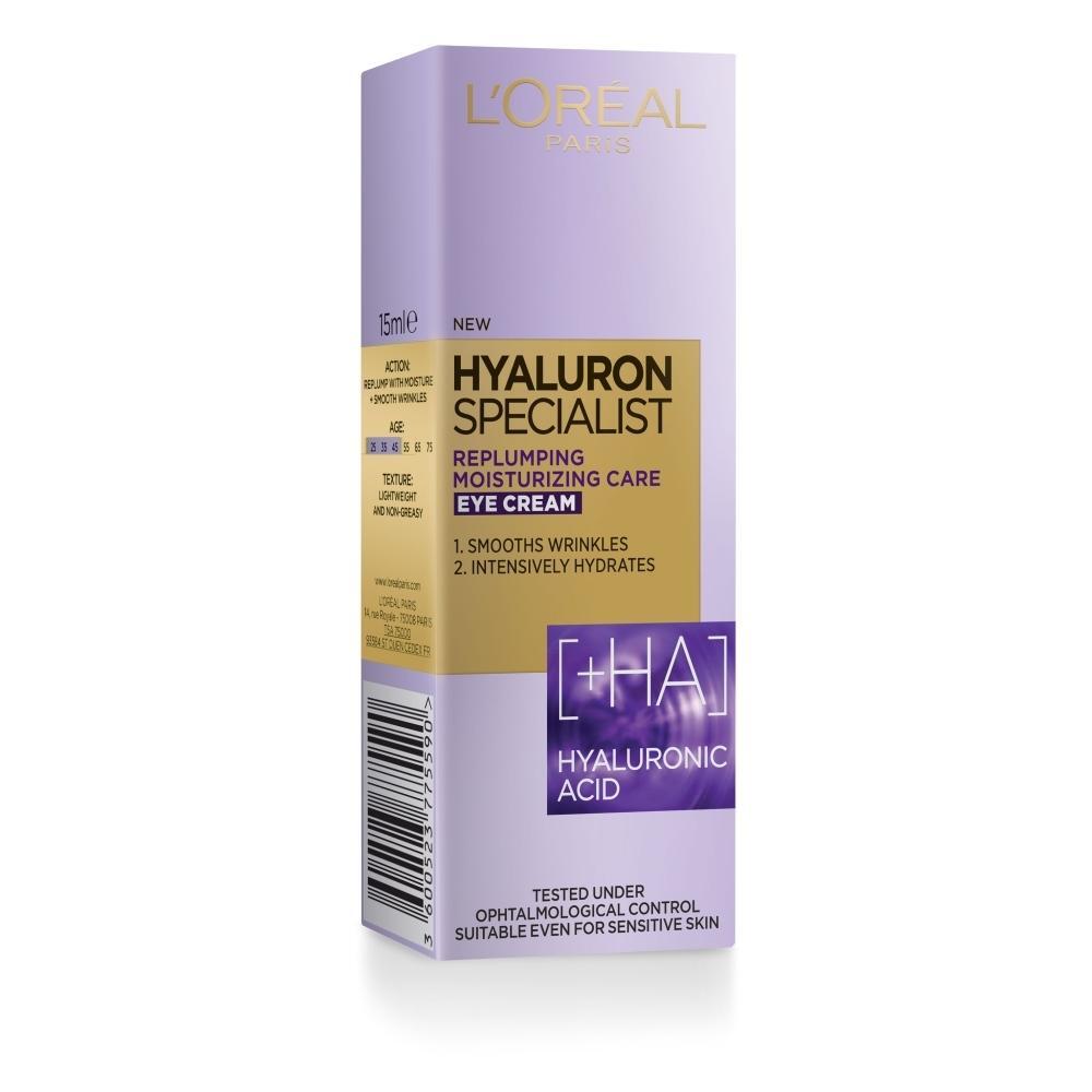 L\'Oréal  HYALURON SPECIALIST Околоочен крем 15мл