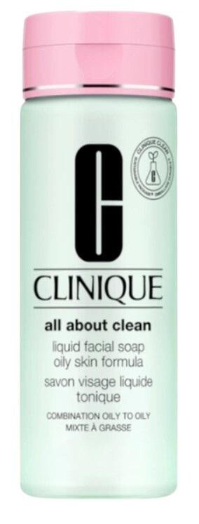 Clinique Liquid Facial Soap Oily Skin Измивна пяна за комбинирана към мазна кожа без опаковка