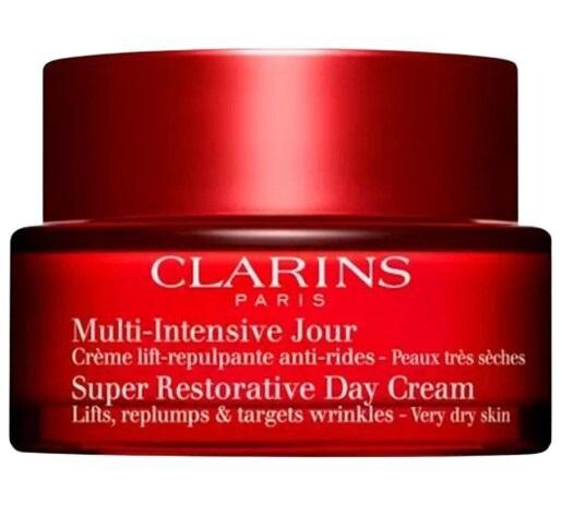 Clarins Super Restorative Day Cream Дневен крем против бръчки за зряла кожа за много суха кожа без опаковка