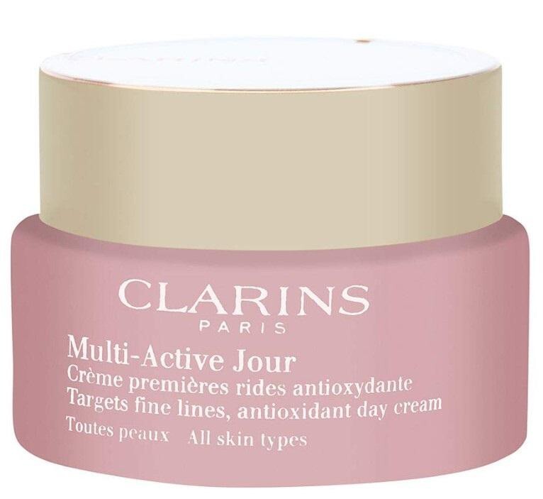 Clarins Multi Active Day Cream Дневен озаряващ и изглаждащ крем за суха кожа без опаковка Clarins Multi Active Day Cream Дневен озаряващ и изглаждащ крем за суха кожа без опаковка