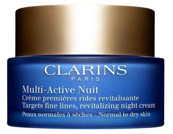 Clarins Multi Active Night Comfort Cream Възстановяващ нощен крем за нормална към суха кожа без опаковка