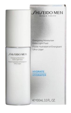 Shiseido Men Energizing Moisturizer Extra Light Fluid Овлажняващ регенериращ кожата флуид за лице за мъже