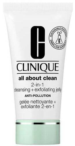 Clinique All About Clean 2 In 1 Cleansing + Exfoliating Jelly Измивен гел за лице