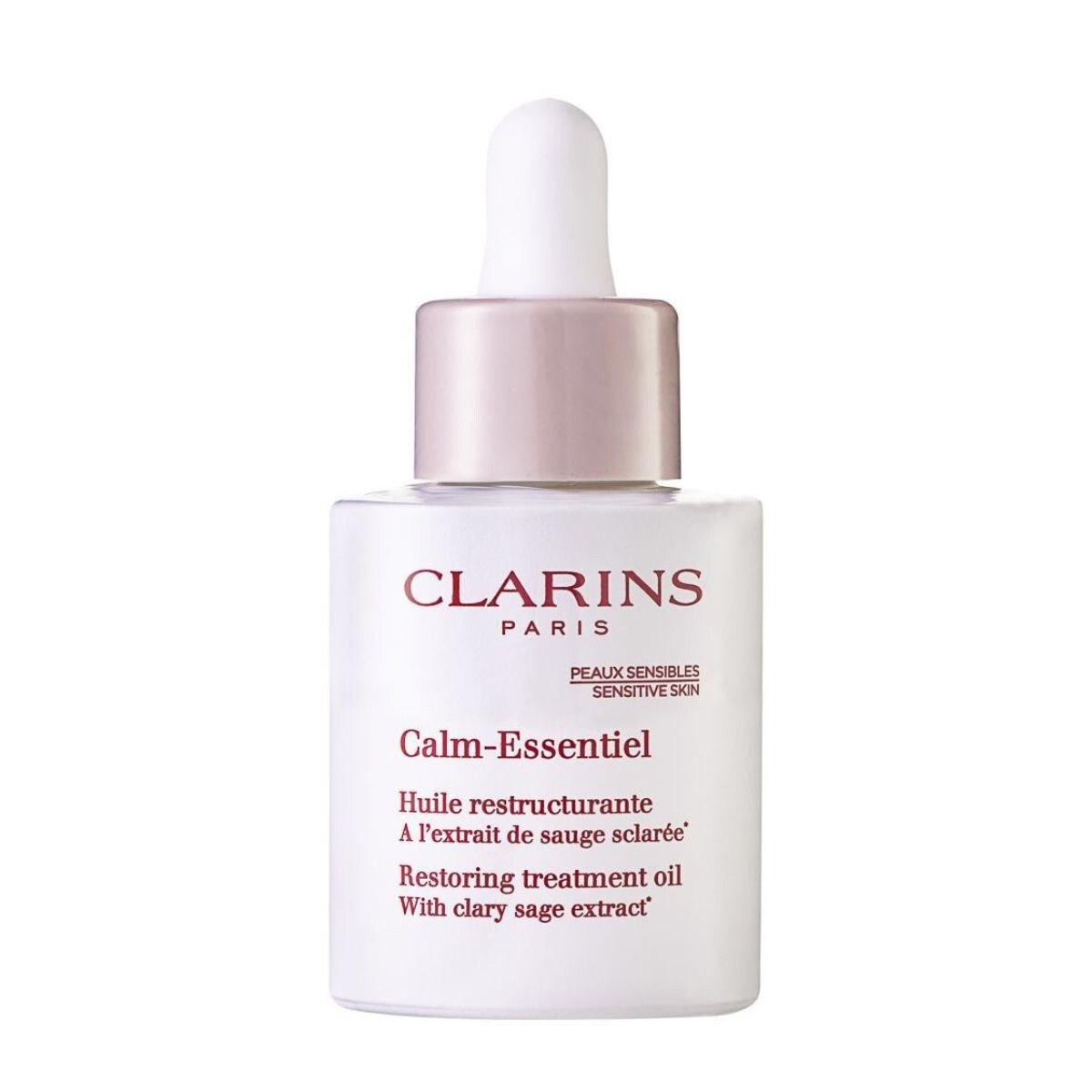 Clarins Calm Essentiel Restoring Treatment Oil Подхранващо олио за лице с успокояващ ефект