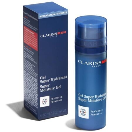 Clarins Men Super Moisture Gel Хидратиращ гел за лице