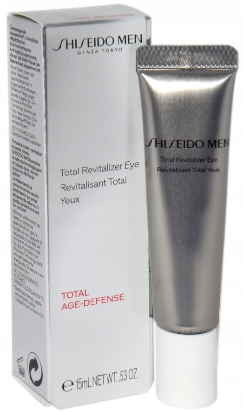 Shiseido Men Total Revitalizer Eye грижа против бръчки за околоочен контур с хиалуронова киселина