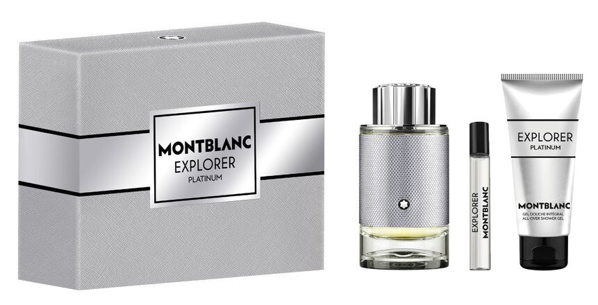 Mont Blanc Explorer Platinum Подаръчен комплект за мъже