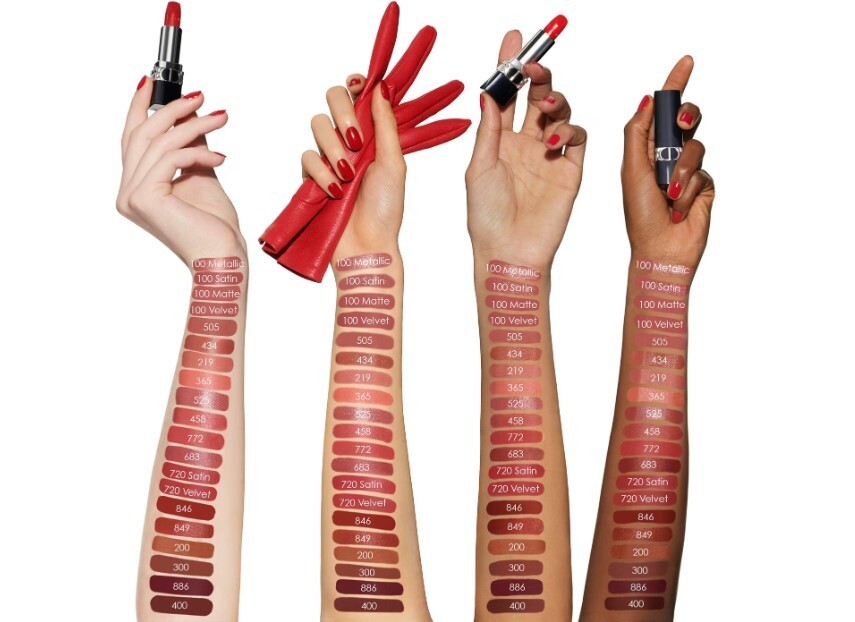 Christian Dior Rouge Dior Metallic Червило без опаковка