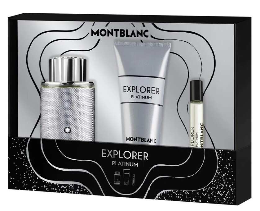 Mont Blanc Explorer Platinum Подаръчен комплект за мъже