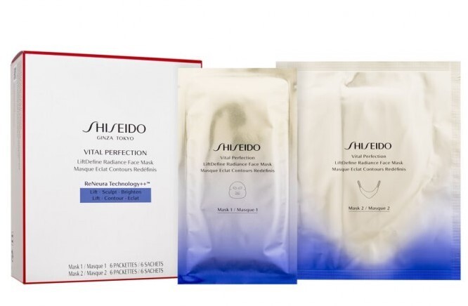 Shiseido Vital Perfection Liftdefine Radiance Face Mask Стягаща маска за лице