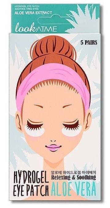 LOOKATME Hydro Gel Eye Patch Aloe Vera пачове за очи от хидрогел с алое и колаген