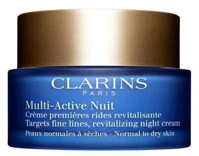 Clarins Multi-Active Nuit Нощен възстановяващ крем за фини сухи линии за нормална към суха кожа