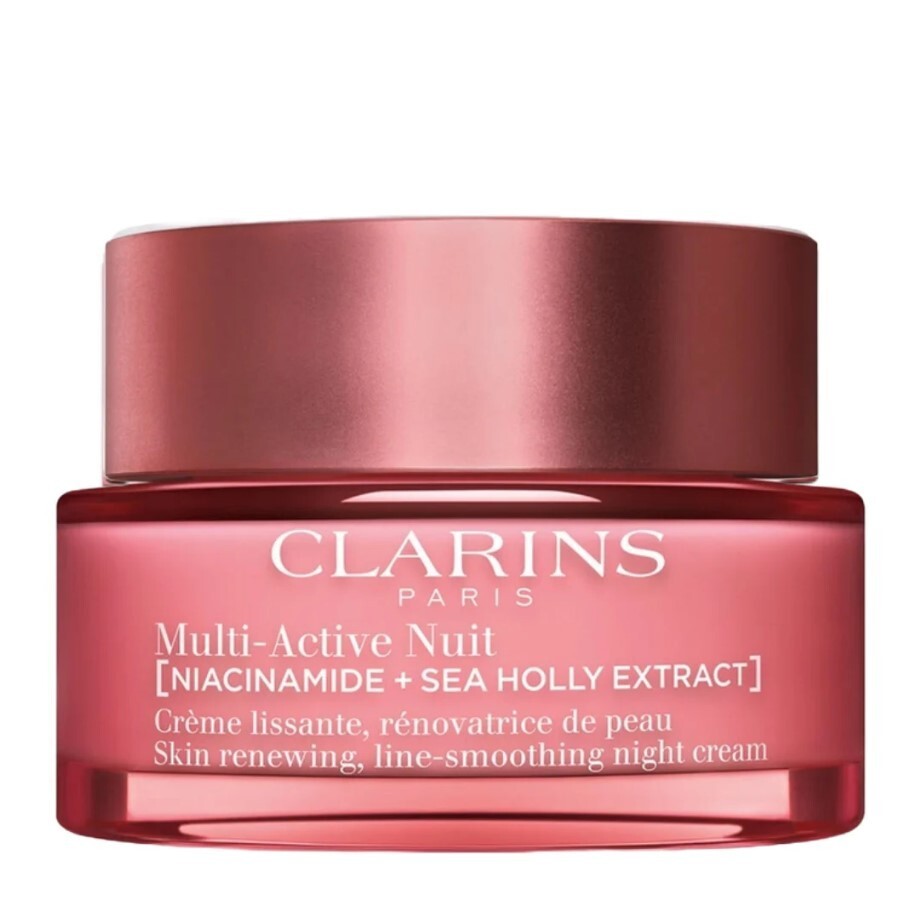 Clarins Multi-Active Nuit Нощен възстановяващ крем за фини сухи линии за всеки тип кожа