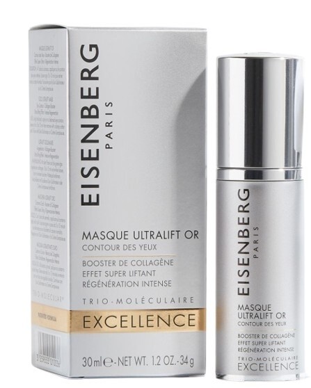 Eisenberg Excellence Gold Utralift Mask Луксозна ултра лифтинг маска за околоочен контур със злато Eisenberg Excellence Gold Utralift Mask Луксозна ултра лифтинг маска за околоочен контур със злато