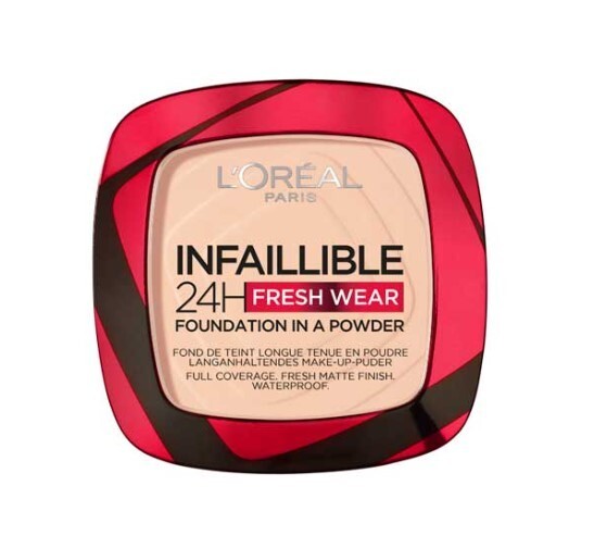 L’Oréal Infallible Дълготрайна компактна пудра с матов ефект