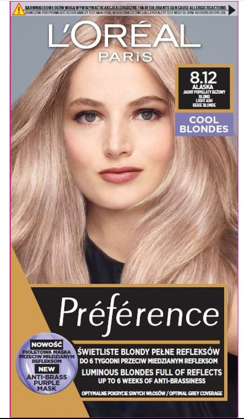 L\'Oréal  PREFERENCE 10.21 STOCKHOLM