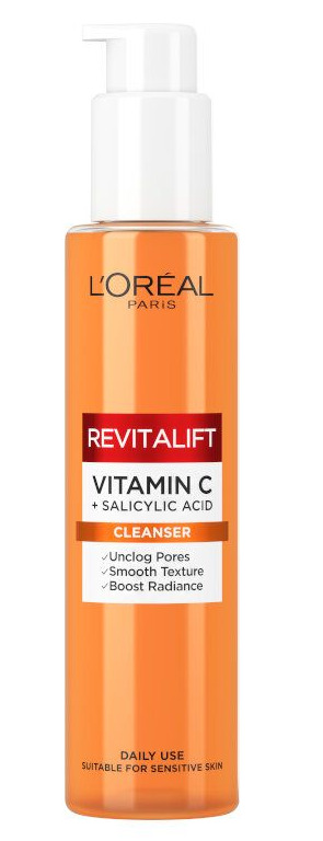 L'Oreal Paris Revitalift Cleanser Vitamin C Гел за почистване на лице