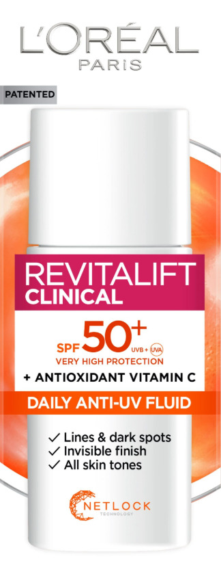 L'Oreal Paris Revitalift Clinical Vitamin C SPF50+ Дневен крем за лице