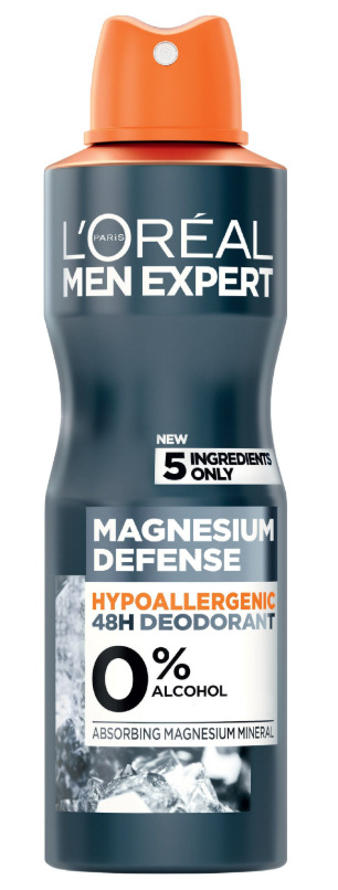 L'Oreal Paris Men Expert Magnesium Defense Дезодорант спрей за мъже