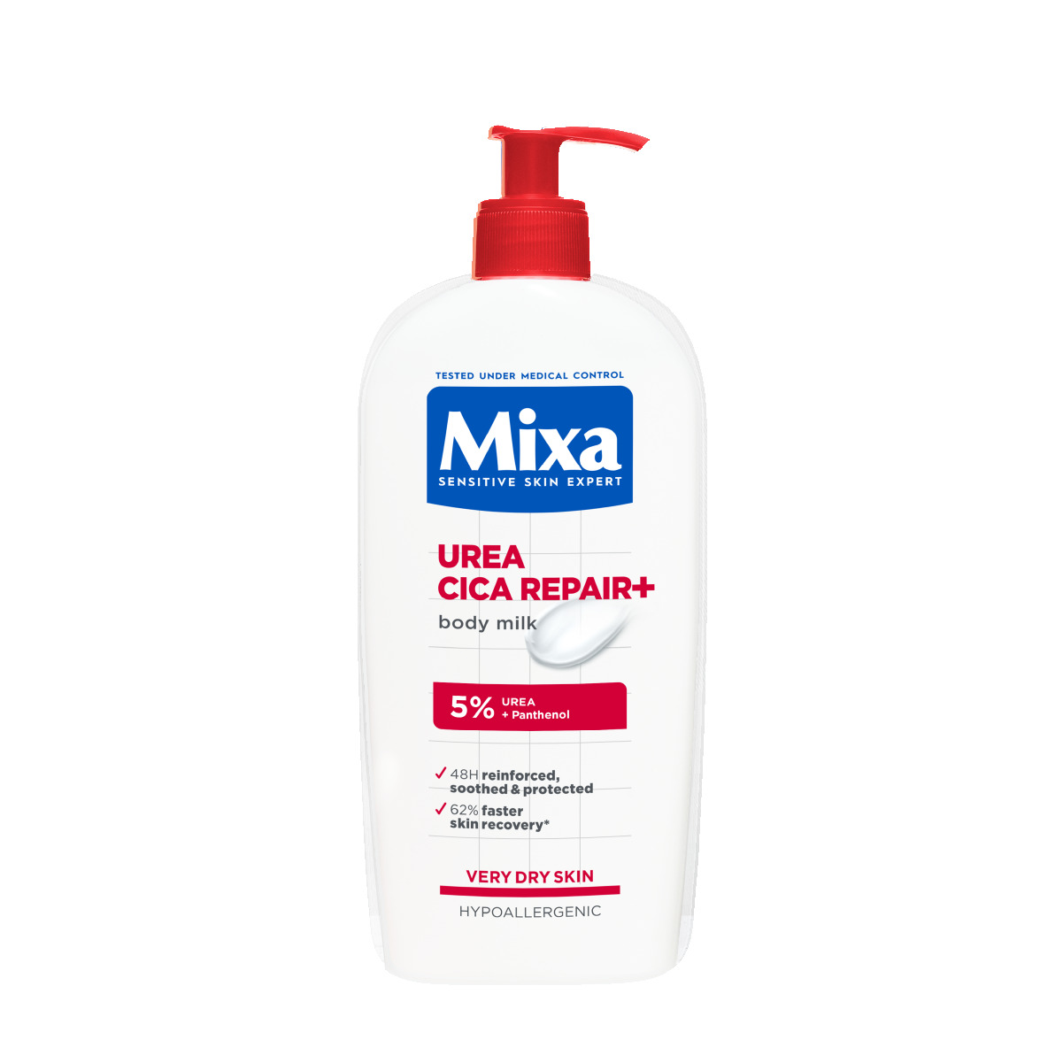 Mixa Urea Cica Repair регенериращо мляко за тяло за много суха кожа