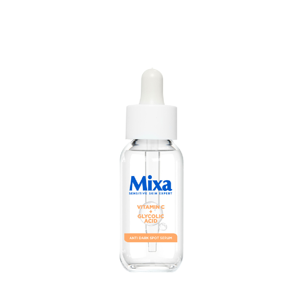 Mixa Anti-Dark Spot серум против тъмни петна за кожа с неравен тен и без блясък