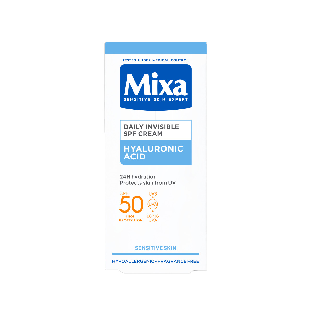 MIXA Невидим дневен крем SPF 50