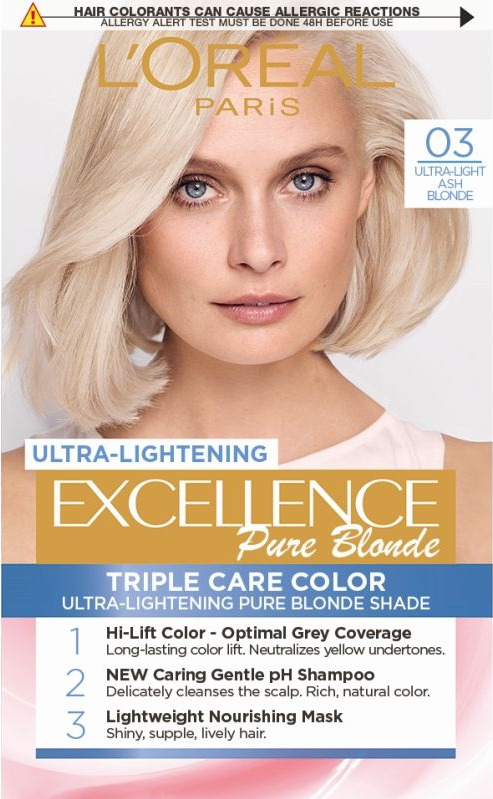 L'Oreal Paris Excellence 03 Ultra-light ash blonde Боя за коса
